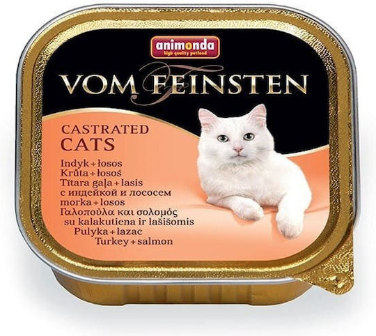 Animonda Nassfutter für Erwachsene Katzen in Dose mit Türkei, Lachs, Leber und Forelle 100gr
