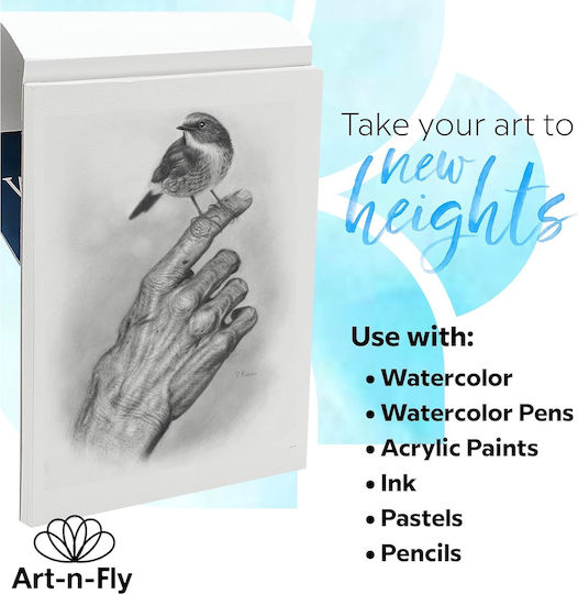 2 Drawing Pads Watercolor Paper 30 Sheets Each Set de Colorat 30x23cm