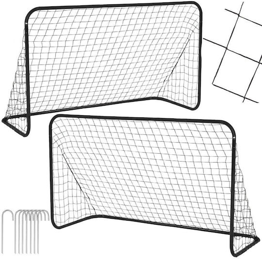 Porți De Fotbal 122x183cm Set 2 Bucăți