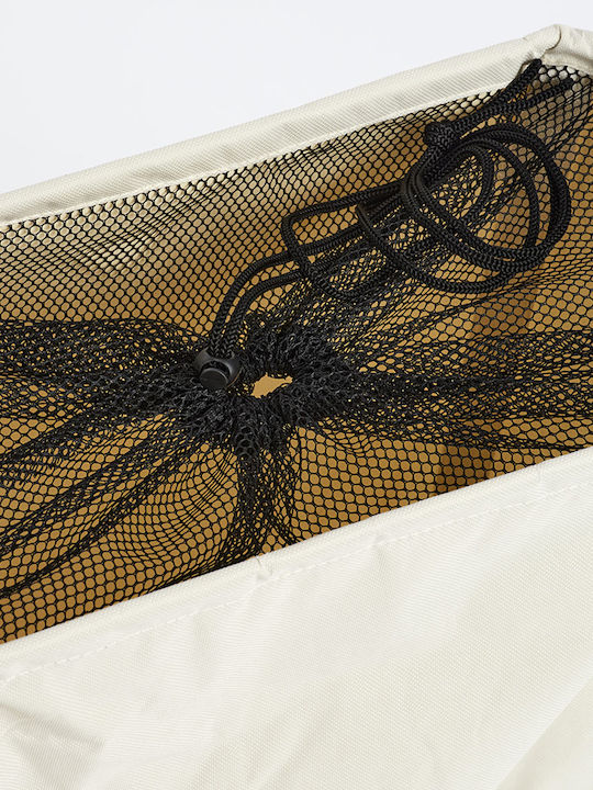 Καλάθι Απλύτων Υφασμάτινο 40x20x56cm Μπεζ