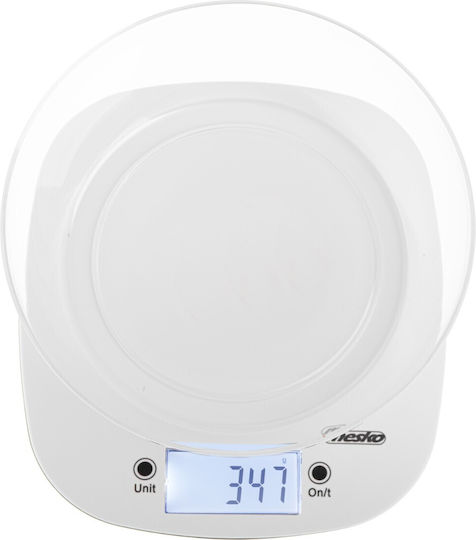 Mesko Digital Kitchen Scale with Bucket up to 5kg White