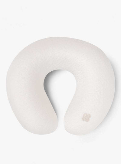 Kikka Boo Airknit Memory Foam Travel Pillow 23x20x6.5cm White