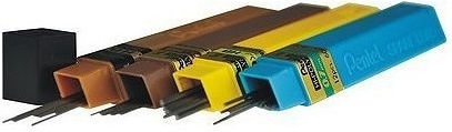 Pentel 12 Συσκευασίες x 12 Μύτες Μολυβιού Πάχους 0.5mm Τύπου 2H