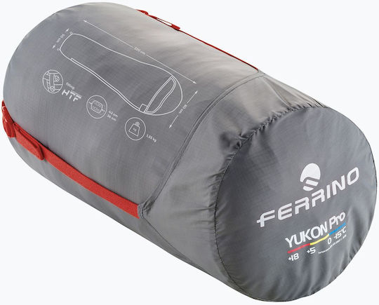 Ferrino Schlafsack Einzeln 2 Jahreszeiten Yukon Pro
