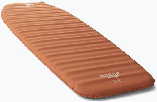 Sea to Summit Self Regular Self-Inflating Single Camping Sleeping Mat 4.2x4.2cm Thickness 3.8cm in Khaki color