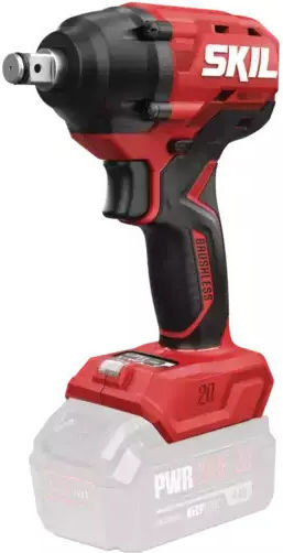 Skil D00374 Brushless Μπουλονόκλειδο Μπαταρίας 20V 1x2Ah με Υποδοχή 1/2"
