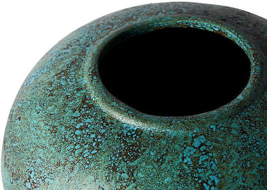 Muubs Decorative Vase Turquoise 40x40x27.5cm