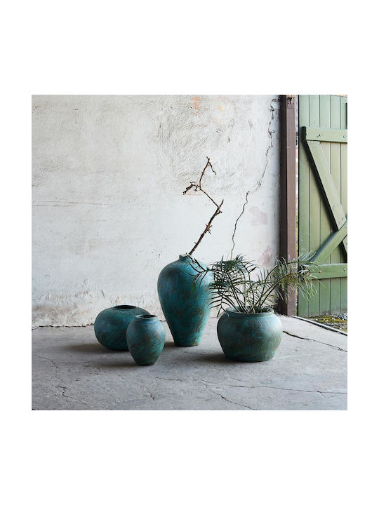Muubs Decorative Vase Turquoise 39x39x60cm