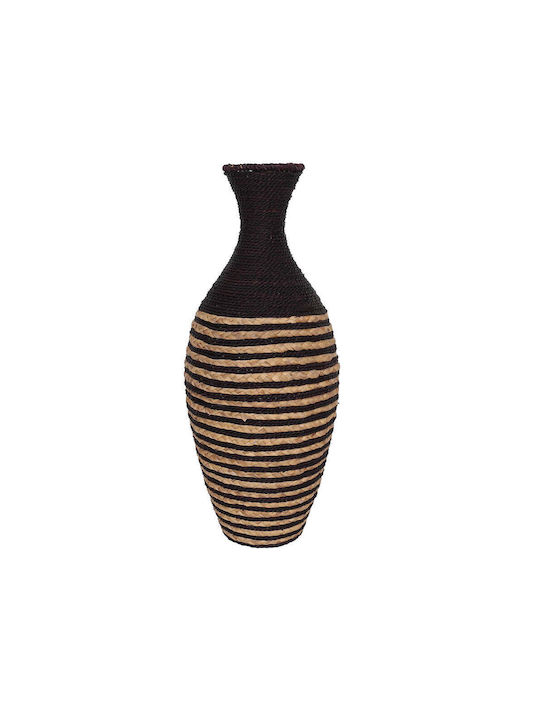 InTheBox Decorative Vase Nubia Black 25x25x69cm