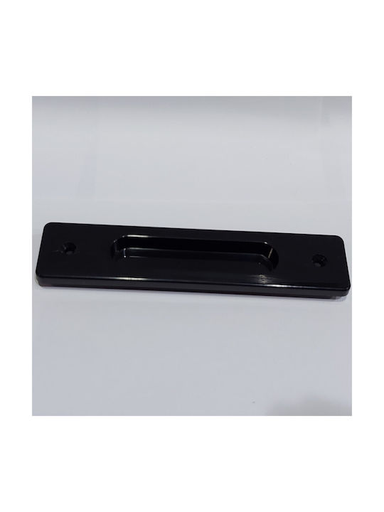 Ghidini Black Door Flush Handle 11912-000-ANT1