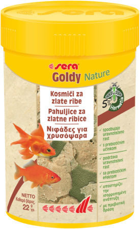 Sera Goldy Goldfish Food Flakes with Spirulina 100ml 10gr