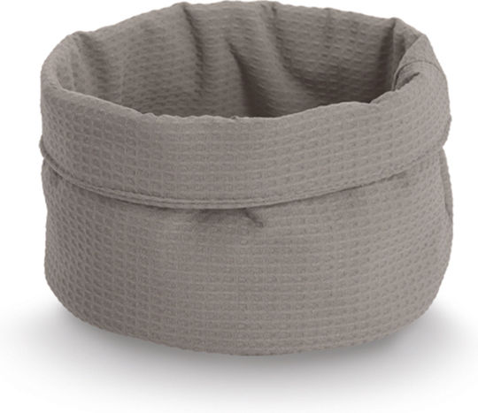 Storage Basket Fabric Brown 20x20x12cm 1pcs