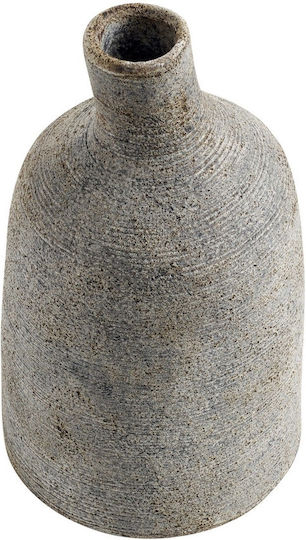 Muubs Vază Din Ceramică Gri Φ14.5xÎ26cm