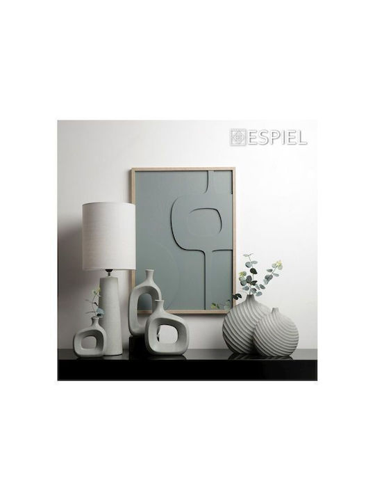 Espiel Decorative Vase Gray 13.5x6x26cm