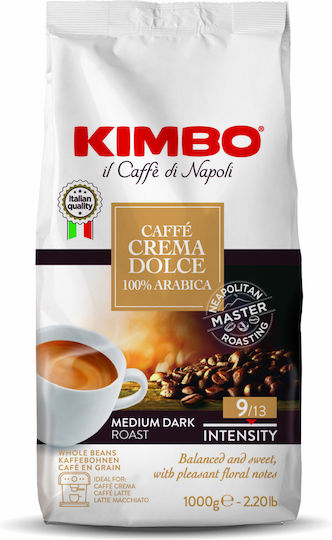 Kimbo Espresso Kaffee Arabica Crema Bohnen 1kg