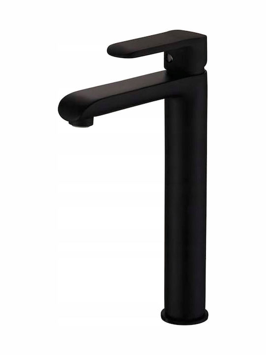 Invena Mixing Tall Sink Faucet Black