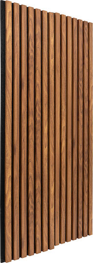 3D Πάνελ Τοίχου από MDF Βιδωτό / με Κόλλα Καφέ 120x60x2.1εκ.