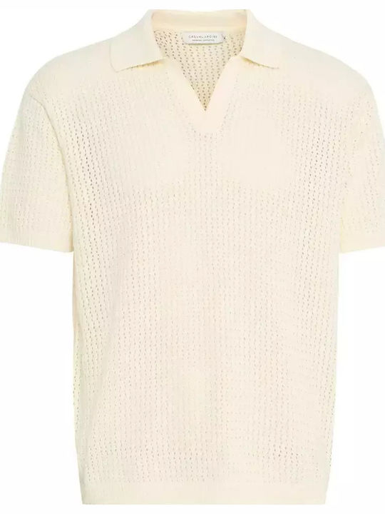 Polo Short Sleeve Blouse White