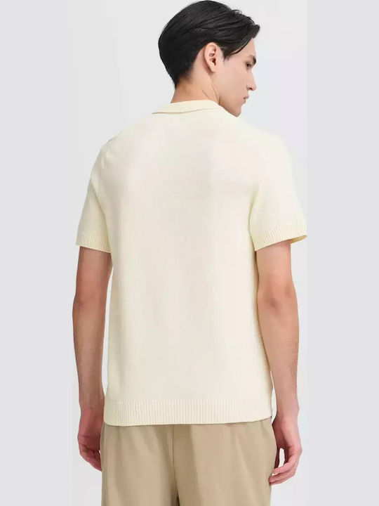 Polo Short Sleeve Blouse Ecru