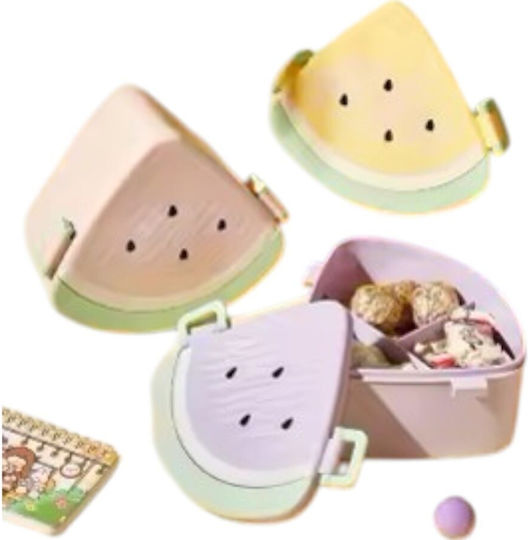 Queen Mother Plastic Kids' Food Container Lilac x 8cm