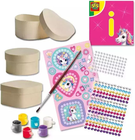Ses Creative Diamond Painting Unicorn Jewellery Boxes S14138