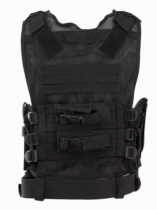 MFH Kampfweste USMC Black Schwarz