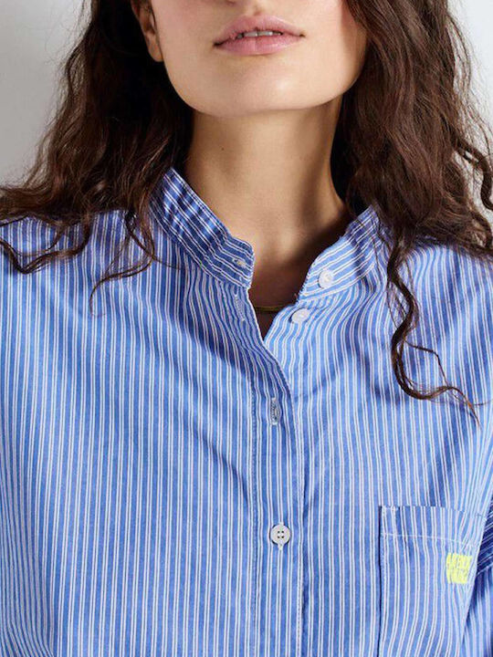 Women's Long Sleeve Shirt Aqua