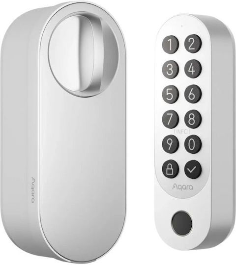 Aqara Electronic Lock U200 in color White with Connectivity Bluetooth