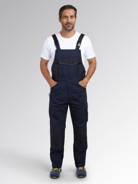 Utility Diadora Φόρμα Εργασίας Τιράντα Bib Overall Poly Classic Navy 161755