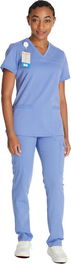 Dickies Balance Medizinische Bluse Hellblau