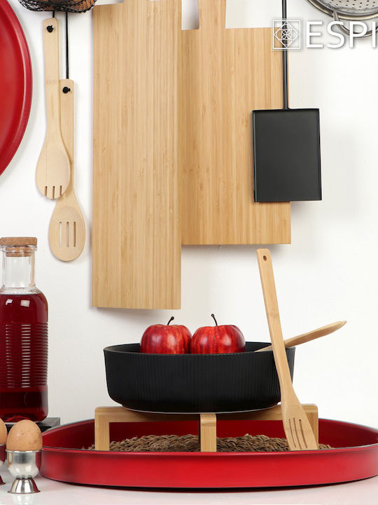 Espiel Bol Decorativ Metalic Roșu 47.5x47.5x14cm 1buc