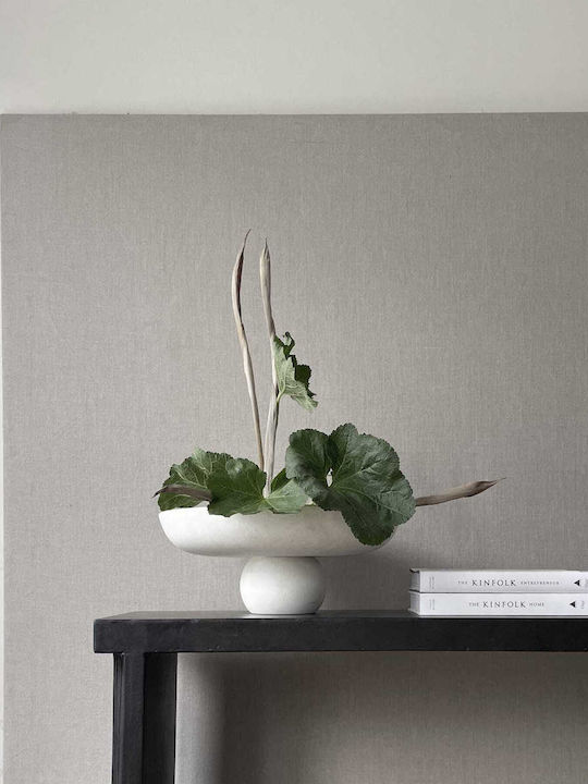 101 Copenhagen Decorative Bowl Pedestal White 43x43x18cm
