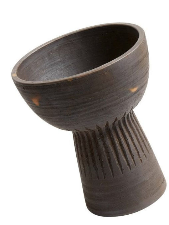 Muubs Decorative Bowl Pedestal Brown 26x26x30cm