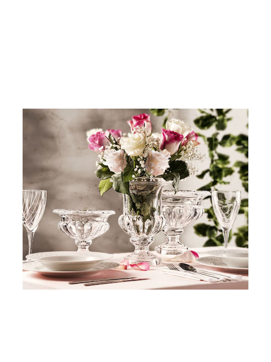 SP Tableware Διακοσμητικό Μπωλ Κρυστάλλινο με Πόδι Διάφανο 15.5x15.5x15.5cm SP Tableware Διακοσμητικό Μπωλ Κρυστάλλινο με Πόδι Διάφανο 15.5x15.5x15.5cm