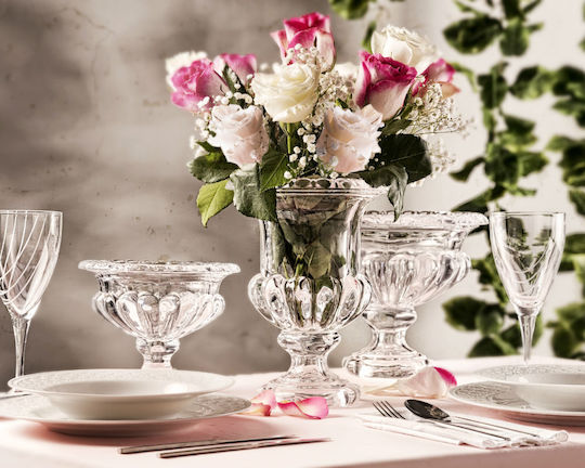 SP Tableware Decorative Bowl Pedestal Transparent 15.5x15.5x15.5cm