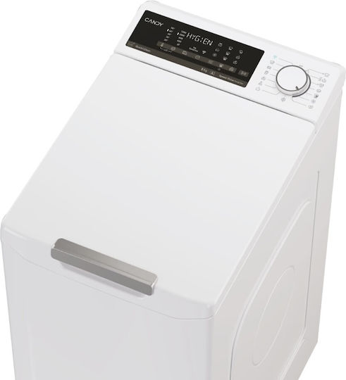 Candy Πλυντήριο Ρούχων Άνω Φόρτωσης 8kg 1200 Στροφών AI Weight Sense TCA286TM5-S