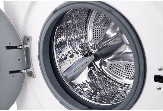 LG Mașină de Spălat Rufe 9kg cu Tehnologie cu Abur 1400 Rotiri 6 Mișcare F4X1009NWK