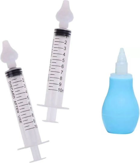 bebeLOGIC Aspirator Nazal 3buc 10ml