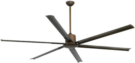 Faro Barcelona Andros XXL Ceiling Fan 213cm Brown