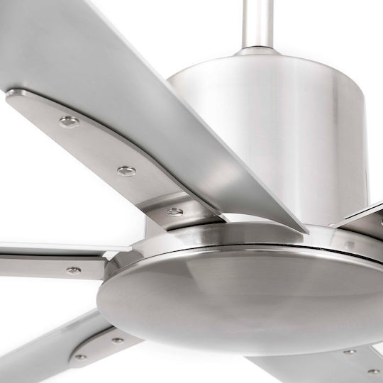 Faro Barcelona Andros XXL Ceiling Fan 213cm Silver