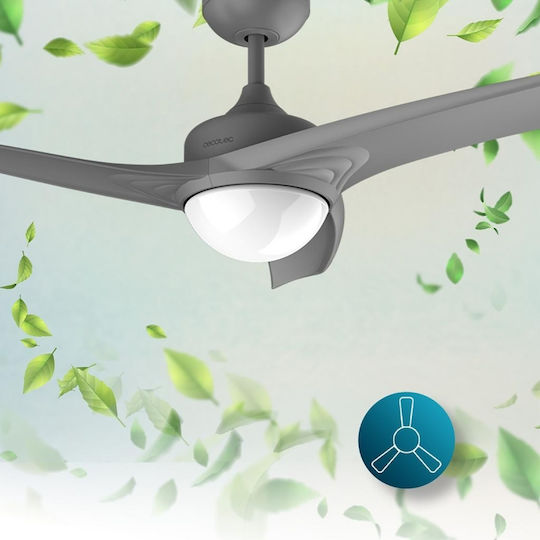Cecotec EnergySilence Aero 5600 Ανεμιστήρας Οροφής 132cm με Φως Μαύρος