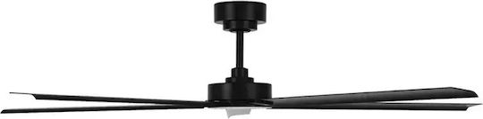 Lucci Air Monza Ανεμιστήρας Οροφής 152cm Μαύρος