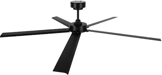 Lucci Air Monza Ανεμιστήρας Οροφής 152cm Μαύρος