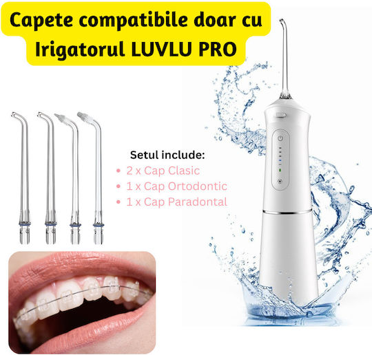 Luvlu Capete de schimb pentru Periuța de dinți electrică 4buc