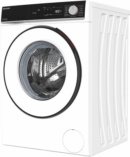Sharp Πλυντήριο Ρούχων 10kg με Τεχνολογία Ατμού 1200 Στροφών Inverter Motor ES-NA012DW1NA-GR