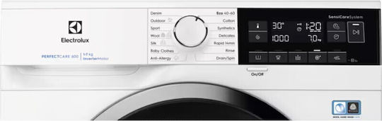 Electrolux Πλυντήριο Ρούχων 7kg με Τεχνολογία Ατμού 1000 Στροφών EW6SM307S