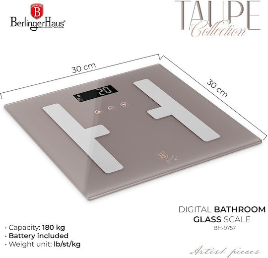 Berlinger Haus Digital Cantar in culoare Maro BH-9757
