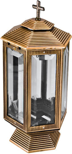 Vrochidis Metallic Memorial Candlestick 35x15x35cm