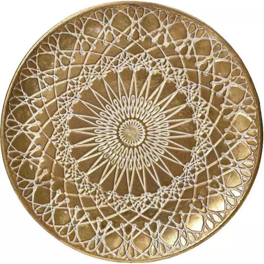 Πιατελα Μεταλλικη Χρυσο Αντικε Αναγλυφη 38 Cm Beauty Home Πιατελα Μεταλλικη Χρυσο Αντικε Αναγλυφη 38 Cm Beauty Home