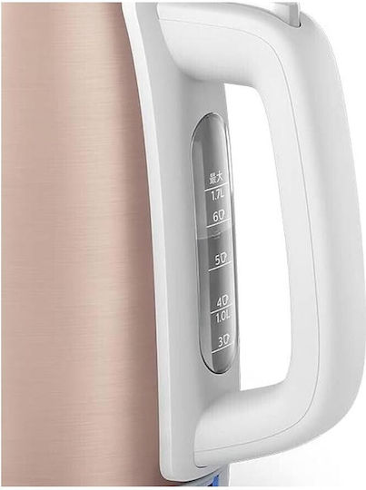 Philips Daily Collection Βραστήρας 1.7lt 2200W Ροζ